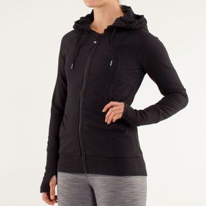 Lululemon Back To Class Ruffle Hoodie Sweatshirt